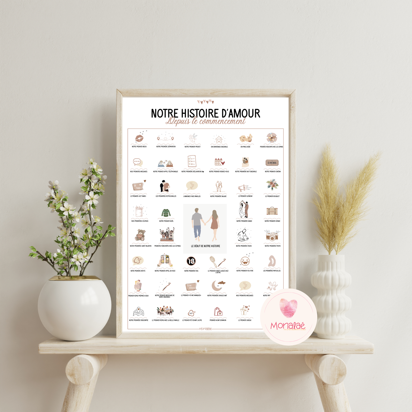 Affiche notre histoire d'amour