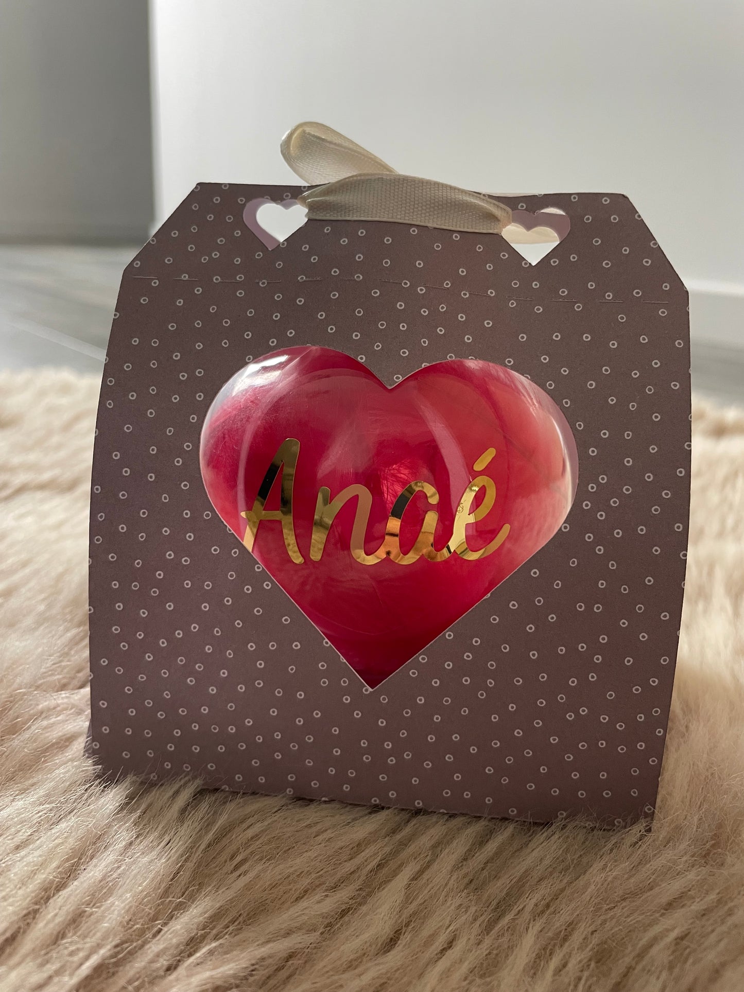 Boule de noël personnalisée