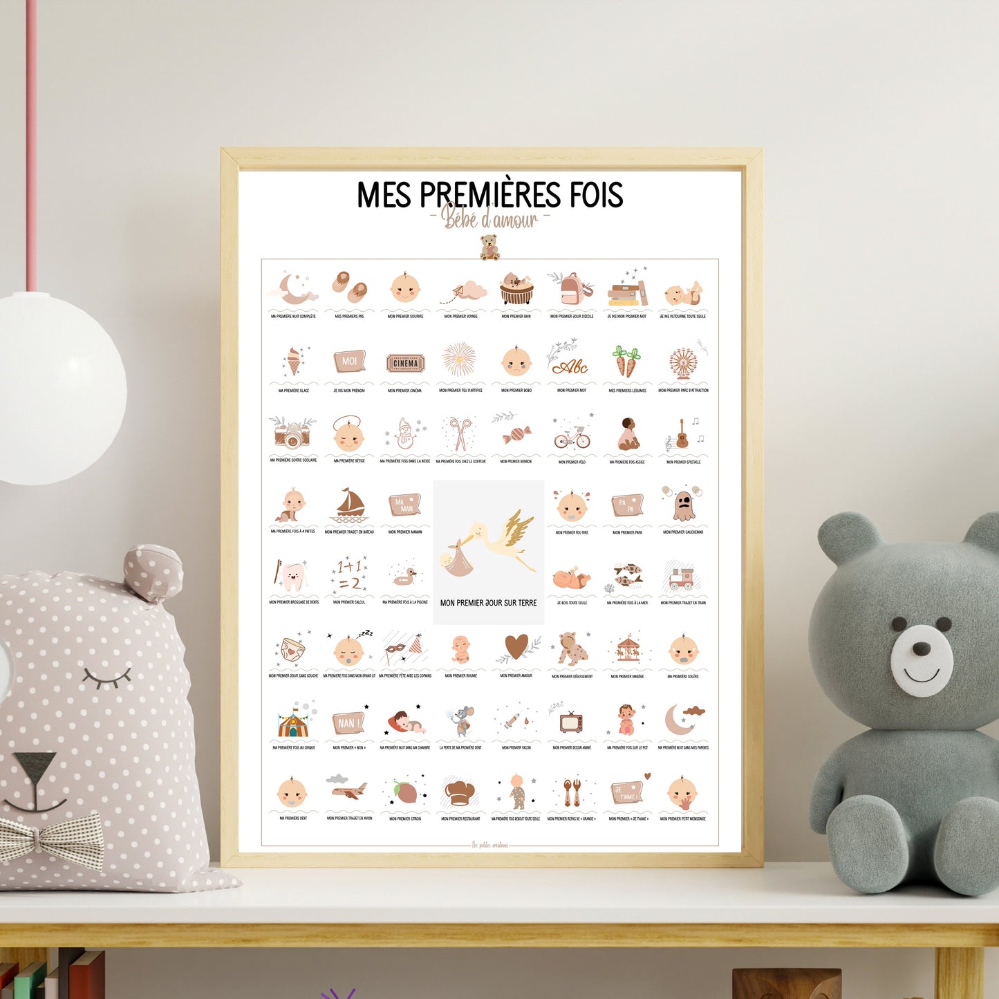Pack de 2 affiches : Mes premières fois + mes premières fois de grand-e