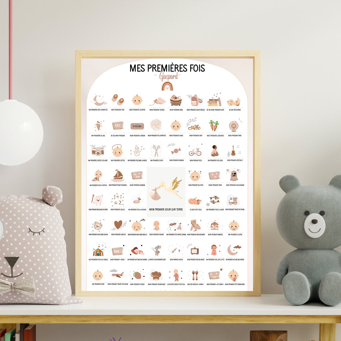 Pack de 2 affiches : Mes premières fois + mes premières fois de grand-e