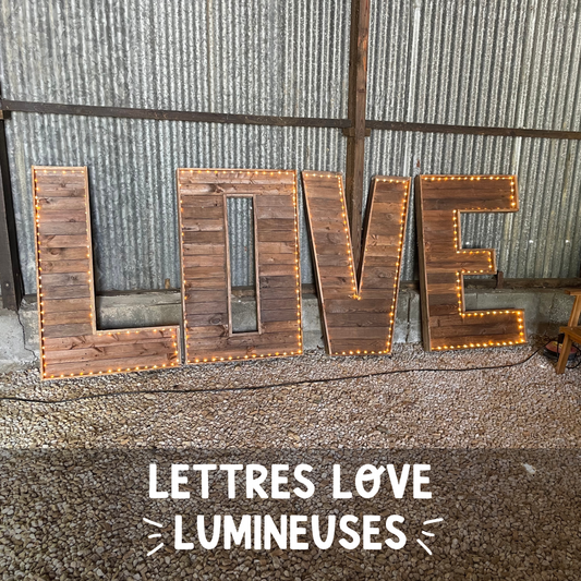 Location " LETTRES LOVE "
