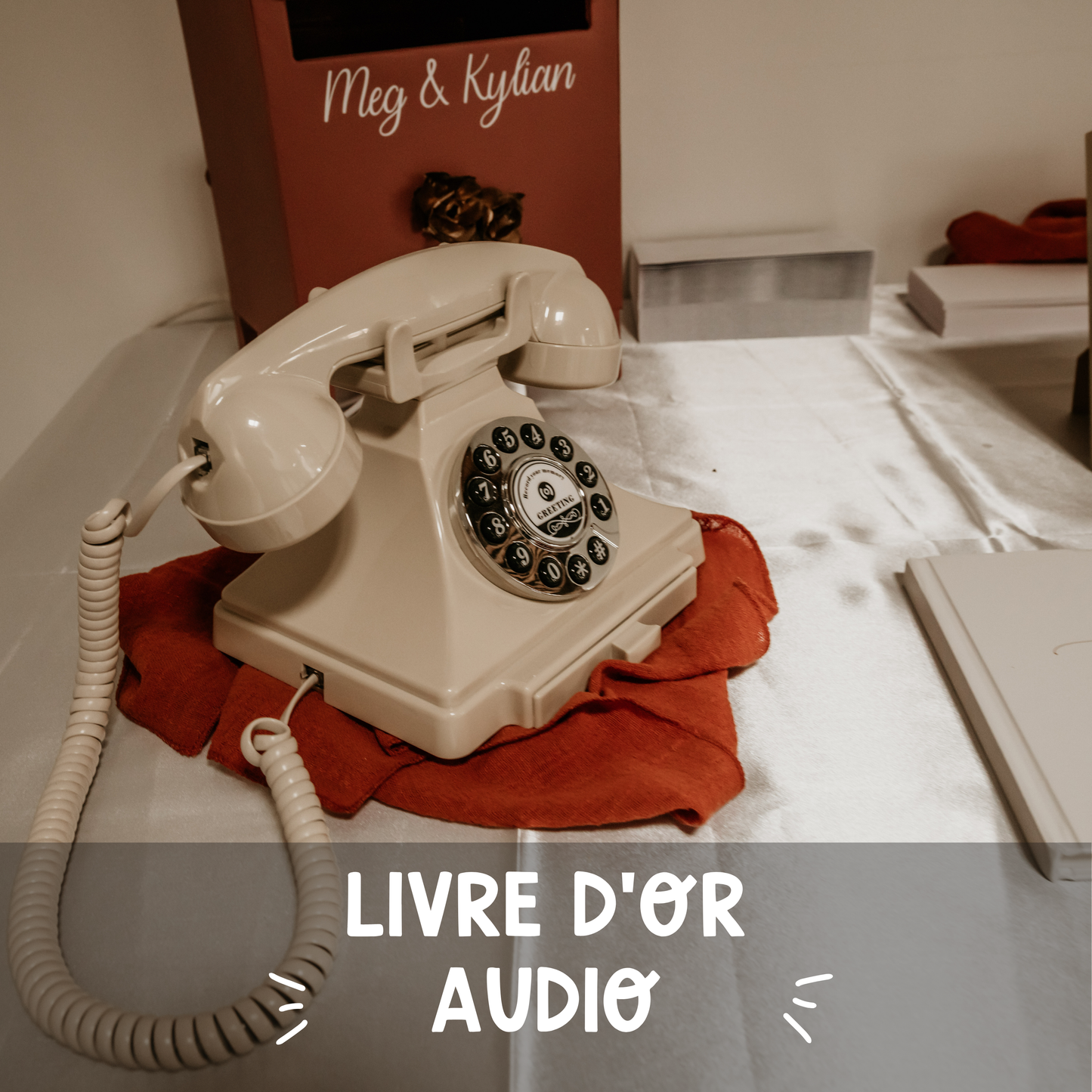 Location " LIVRE D'OR AUDIO "