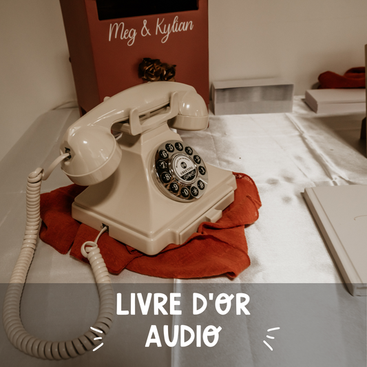 Location " LIVRE D'OR AUDIO "