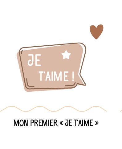PACK affiches mes premières fois et les dates de ma grossesse