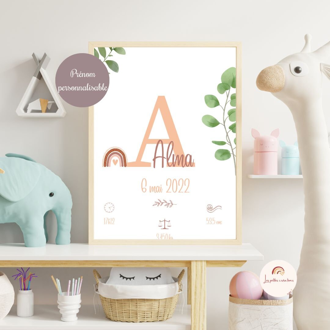 Affiche de naissance