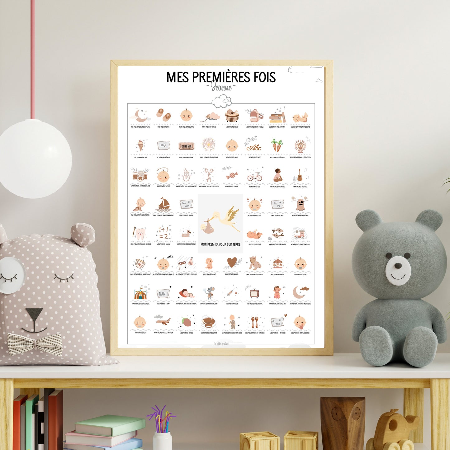 Pack de 2 affiches : Mes premières fois + mes premières fois de grand-e