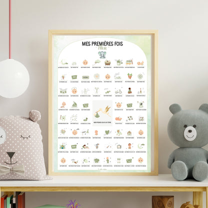 Pack de 2 affiches : Mes premières fois + mes premières fois de grand-e