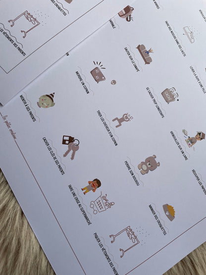 Affiche mes premières bêtises