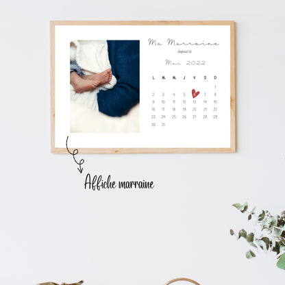 Affiche marraine  I   Affiche parrain