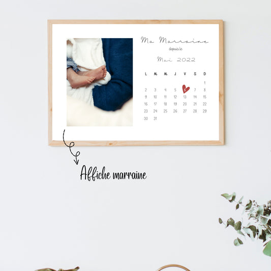 Affiche marraine  I   Affiche parrain