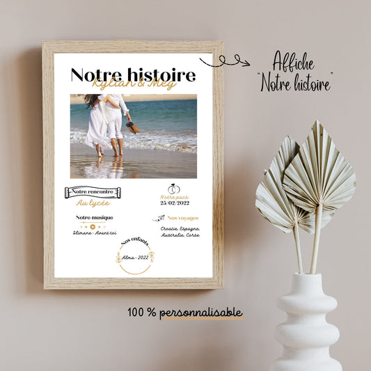 Affiche notre histoire